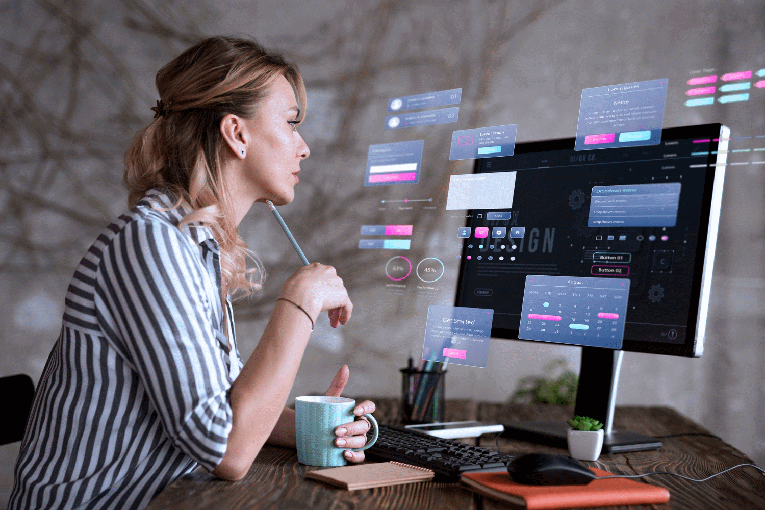 Web application development